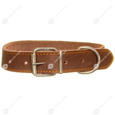 Ошейник №35 кожаный (ЩЕНЯЧИЙ), КАСКАД