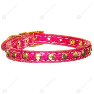 Ошейник №10 иск/мат КЛЁПАННЫЙ, ЧК