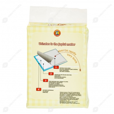 Пелёнки HUSH PET 45 * 60, 10 шт