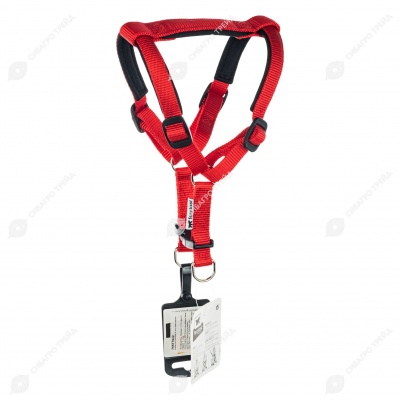 Шлейка DAYTONA P размер MEDIUM (ОШ 51 - 55 см, ОГ 53 - 61 см), красный, FERPLAST