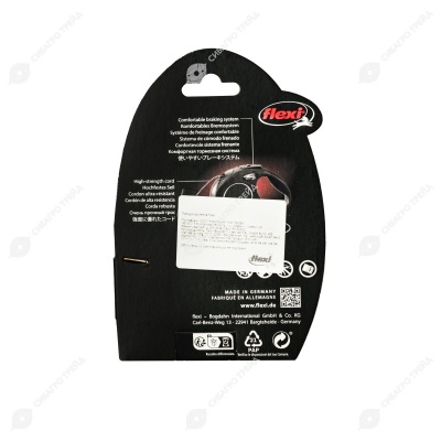 Рулетка CLASSIC XS (3 м, 8 кг) трос, синий, FLEXI