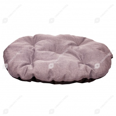 Матрас овальный набивной мебельн.ткань (100 * 70 см), BLACK CAT