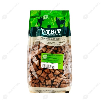 TITBIT лакомство подушечки глазированные с начинкой из индейки для собак, 400 г