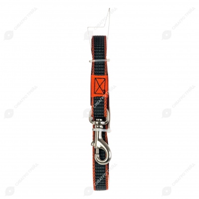 Поводок капроновый ОРАНЖЕВЫЙ, 5 м * 20 мм, ЗООНИК