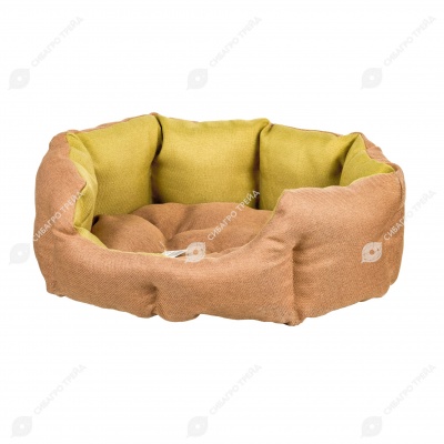 Лежанка №1 (50 * 40 * 18 см), зелёная, BLACK CAT