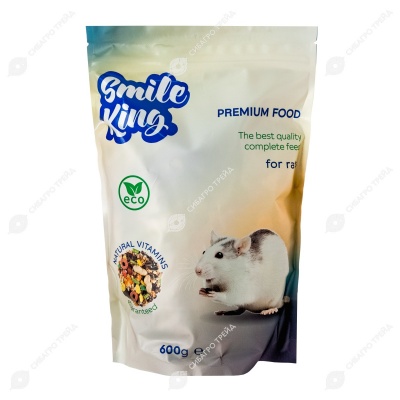 SMILE KING Премиум корм для крыс, 600 г