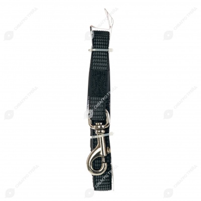 Поводок капроновый ЧЁРНЫЙ, 2 м * 20 мм, ЗООНИК