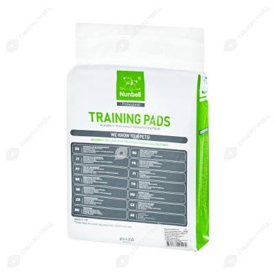 Пеленки гелевые 5 слоев (60 * 45 см) для животных, 10 шт, NUNBELL