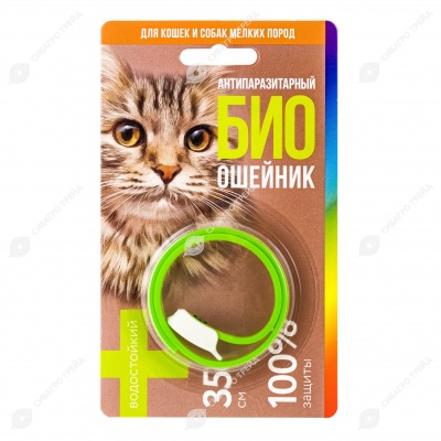 GOOD CAT БИО ошейник антипаразитарный для кошек, 35 см