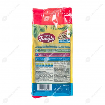 HAPPY JUNGLE корм для морских свинок, 900 г