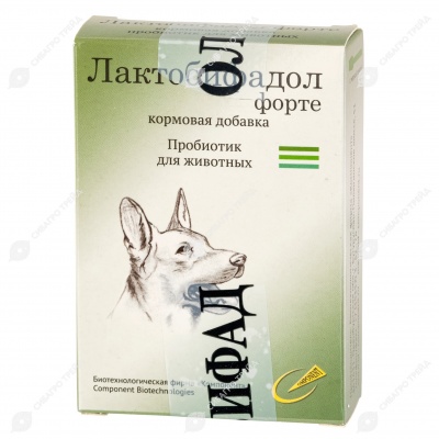 ЛАКТОБИФАДОЛ ФОРТЕ для собак, 50 г