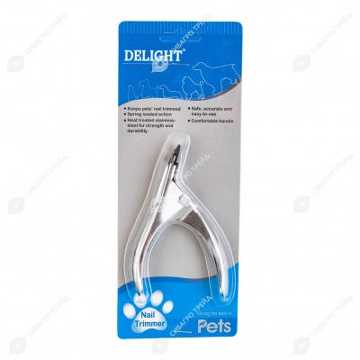 Когтерез-гильотина с малым отверстием, стальные ручки, DeLIGHT