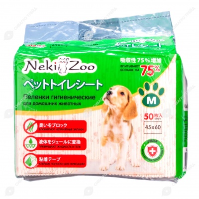 Пелёнки NEKI ZOO 45 * 60 см, 50 шт