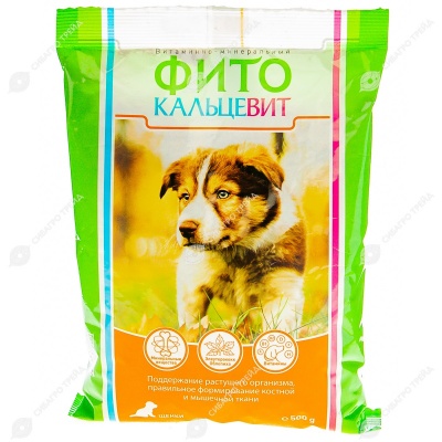 ФИТОКАЛЬЦЕВИТ для щенков, 500 г