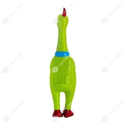 Игрушка-пищалка WOGY Петух-Диско (23 * 5,5 * 5 см) для собак, микс