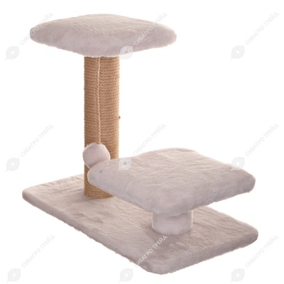 Когтеточка КОТОФЕЙ (35 * 60 * 50 см), BLACK CAT