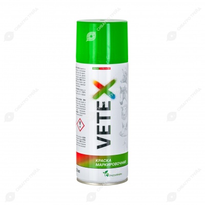 VETEX спрей для маркировки ЗЕЛЁНЫЙ, 520 мл