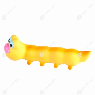 Игрушка ЛАТЕКС ZOO Гусеница, 19 см