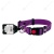 Ошейник из биотана с фастексом (25 мм, обхват шеи 37-55 см) матовый, фиолетовый