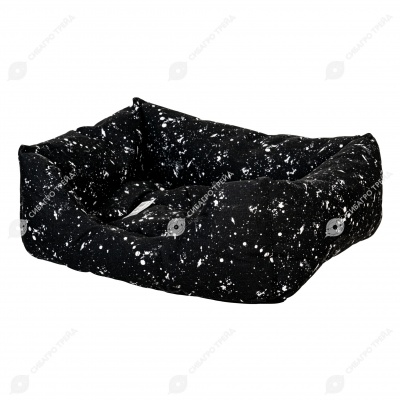 Лежанка ДИВАН конфетти №1 (50 * 40 * 18 см), BLACK CAT