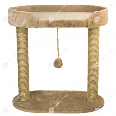 Когтеточка СТОЛБИК ОНИКС (58 * 36 * 61 см), BLACK CAT