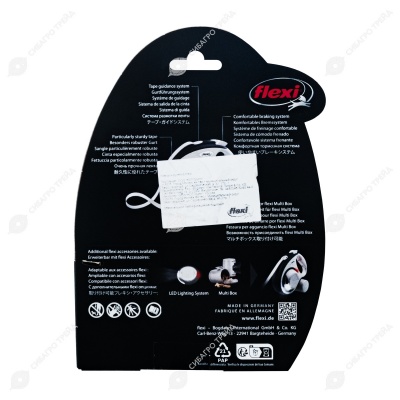 Рулетка COMFORT PLUS S (5 м, 15 кг) ремень, зеленый, FLEXI