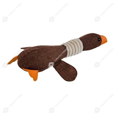 Утка-пищалка для собак (32 * 23 см), микс, NUNBELL