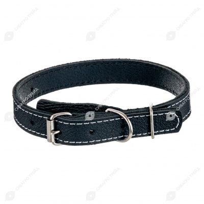 Ошейник кожаный 20(2), ZOOМИР