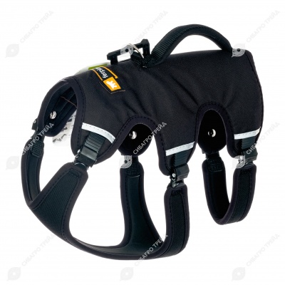 Шлейка ERGOTREKKING P размер M (ОШ 37 - 47 см, ОГ 55 - 65 см, ОТ 50 - 60), черный, FERPLAST