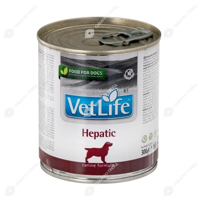 VET LIFE HEPATIC паштет для собак при заболевании печени, 300 г