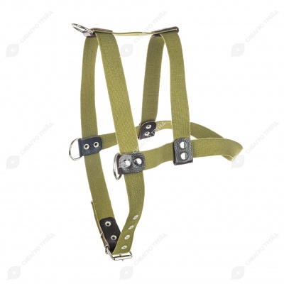 Шлейка №36 брезентовая ездовая на кавказскую овчарку, ЧК