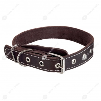 Ошейник кожаный 25(1), ZOOМИР