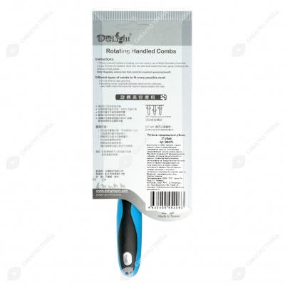 Расчёска с вращающимися зубьями (37 шт), DeLIGHT