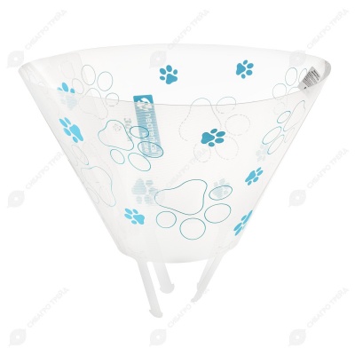 Воротник защитный с фиксатором CLICK, 30 см, NEOTERICA VETPRO