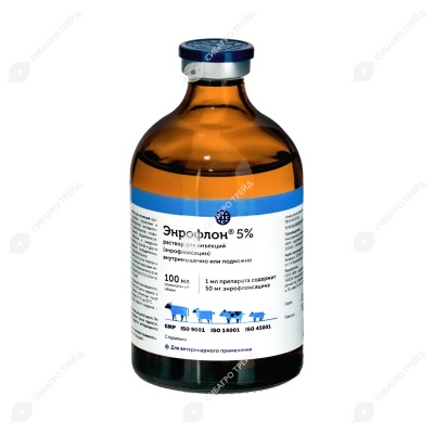 Энрофлон 5%, 100 мл