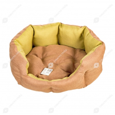 Лежанка №1 (50 * 40 * 18 см), зелёная, BLACK CAT