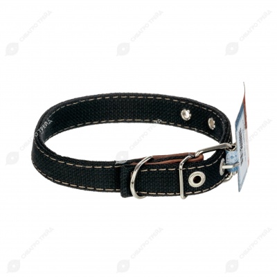 Ошейник №20 брезентовый (ДВОЙНОЙ), ЧК