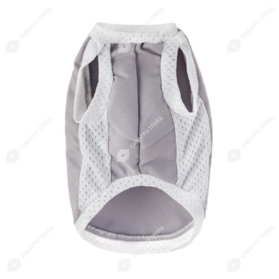 Майка охлаждающая для животных, размер 25, серый, OSSO