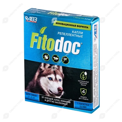 FITODOC капли репеллентные для собак от 25 кг
