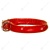 Ошейник кожаный CORD (КРУГЛЫЙ) цветной, d 0.5 см, пряжка 1 см, 18 - 22 см
