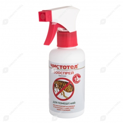 ЧИСТОТЕЛ спрей для обработки помещений, 200 мл