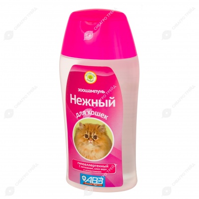 НЕЖНЫЙ шампунь для кошек, 180 мл