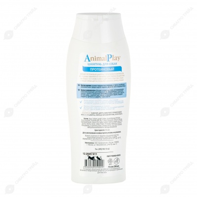 ANIMAL PLAY шампунь для собак ПРОТЕИНОВЫЙ, 250 мл