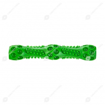 Палка массажная, зеленая, 27 см, ЗООНИК