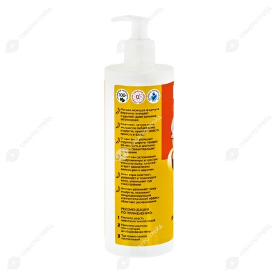 FRUTTY Ямайский банан шампунь-уход для собак и кошек, 400 мл