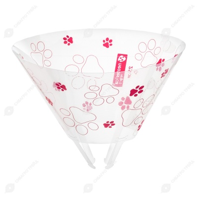 Воротник защитный с фиксатором CLICK, 25 см, NEOTERICA VETPRO