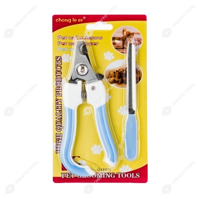 Набор по уходу за когтями (17 * 14 см), когтерез + пилка, микс, NUNBELL