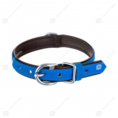 Ошейник цветной с украшением стразы 17/380