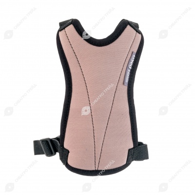 Шлейка прогулочная, размер M, СЕРЫЙ, OSSO