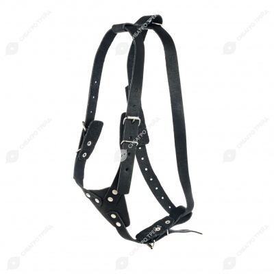 Шлейка №20 кожа большая, ZOOМИР